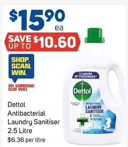 Foodland Dettol antibacterial laundry sanitiser offer