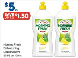 Foodland Morning fresh dishwashing liquid offer