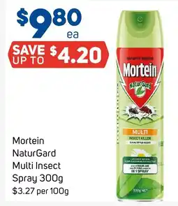 Foodland Mortein naturgard multi insect spray offer