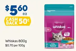 Foodland Whiskas offer