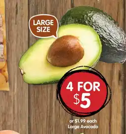 Spudshed large avocado offer