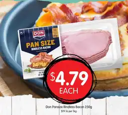 Spudshed Don pansize rindless bacon offer