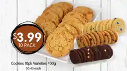 Spudshed Cookies varieties offer