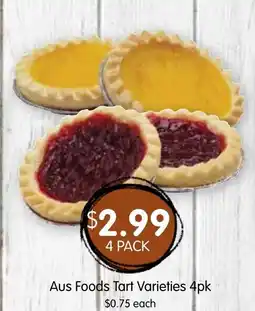 Spudshed Aus foods tart varieties offer