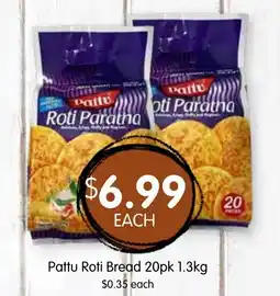 Spudshed Pattu roti bread offer