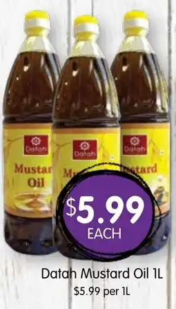 Spudshed Datah mustard oil offer