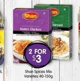 Spudshed Shan spices mix varieties offer
