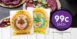 Spudshed Al arz lebanese bread varieties offer