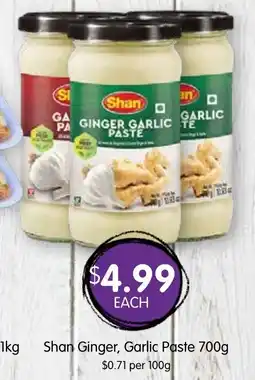 Spudshed Shan ginger, garlic paste offer