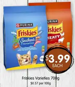 Spudshed Friskies varieties offer