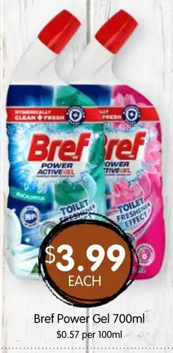 Spudshed Bref power gel offer