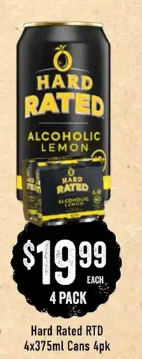 Spudshed Hard rated rtd offer