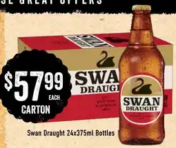 Spudshed Swan draught offer