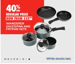 BCF Wanderer saucepan and frypan sets offer