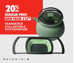 BCF Wanderer collapsible kitchenware offer