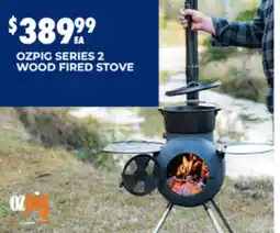 BCF Ozpig series 2 wood fired stove offer