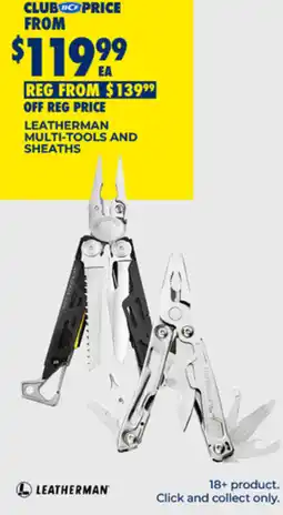 BCF Leatherman multi-tools and sheaths offer