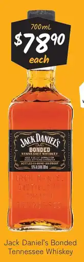 Cellarbrations Jack daniel's bonded tennessee whiskey offer