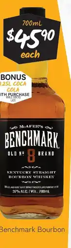 Cellarbrations Benchmark bourbon offer