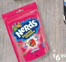 ALDI Nerds gummy clusters offer