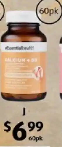 ALDI Calcium with vitamin d tablets offer