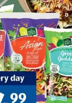 ALDI The fresh salad co asian style salad kit offer
