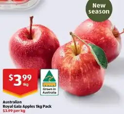 ALDI Australian Royal Gala Apples offer