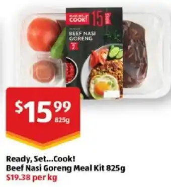 Ready, set...cook! beef nasi goreng meal kit