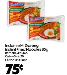 Campbells Wholesale Indomie mi goreng instant fried noodles offer