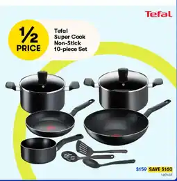 BIG W Tefal super cook non-stick offer