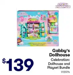 BIG W Gabby's dollhouse celebration offer