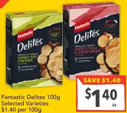 Supa Valu Fantastic delites offer