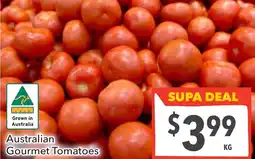 Supa Valu Australian gourmet tomatoes offer