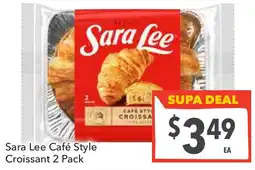 Supa Valu Sara lee café style croissant offer