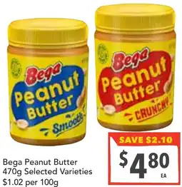Supa Valu Bega peanut butter offer