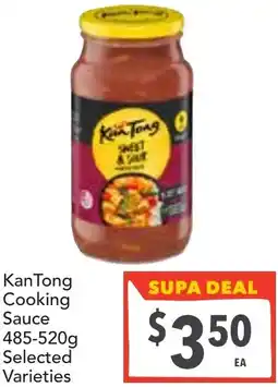 Supa Valu Kan tong cooking sauce offer