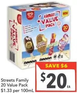 Supa Valu Streets family offer