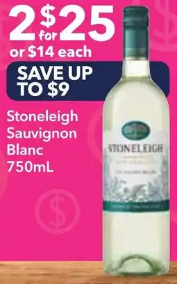 Supa Valu Stoneleigh sauvignon blanc offer