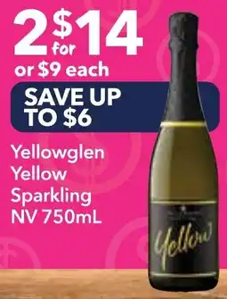 Supa Valu Yellowglen yellow sparkling nv offer