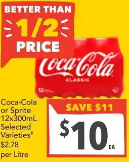 Supa Valu Coca-cola or sprite offer