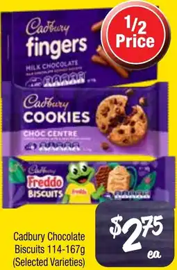 Farmer Jack's Cadbury chocolate biscuits offer