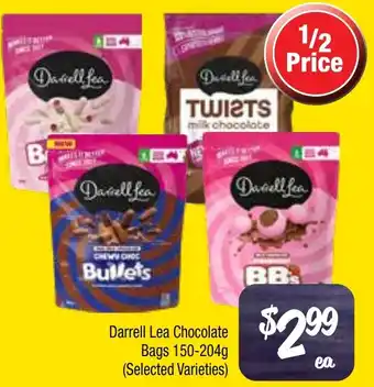 Farmer Jack's Darrell lea chocolate bags offer