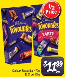 Farmer Jack's Cadbury favourites offer