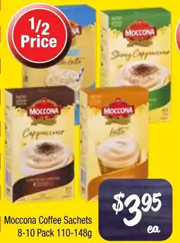 Farmer Jack's Moccona coffee sachets offer