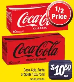 Farmer Jack's Coca-cola, fanta or sprite offer