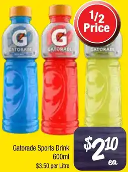Farmer Jack's Gatorade sports drink offer