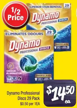 Farmer Jack's Dynamo professional discs offer