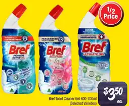 Farmer Jack's Bref toilet cleaner gel offer