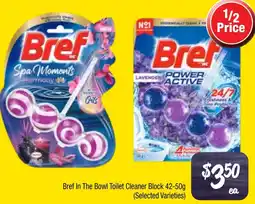 Farmer Jack's Bref in the bowl toilet cleaner block offer