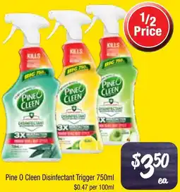 Farmer Jack's Pine o cleen disinfectant trigger offer